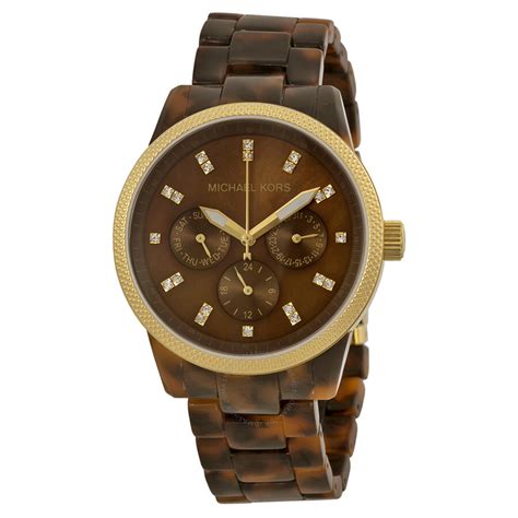 michael kors ladies watch mk5038|Michael Kors Jet Set Tortoise Shell Ladies Watch .